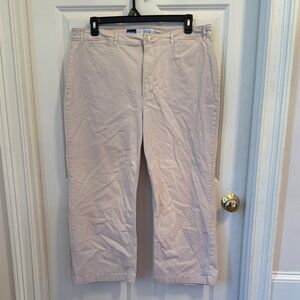 Cream colored jeans.  A-11